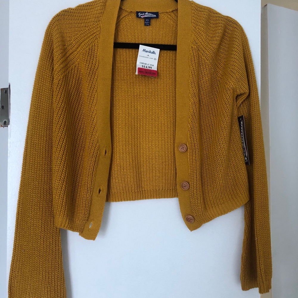 Yellow Cardigan